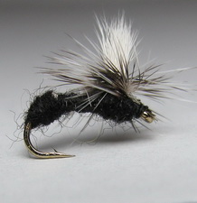 ���� Ant Parachute flies  ANT 030 �������  Black Kumho dry � 16